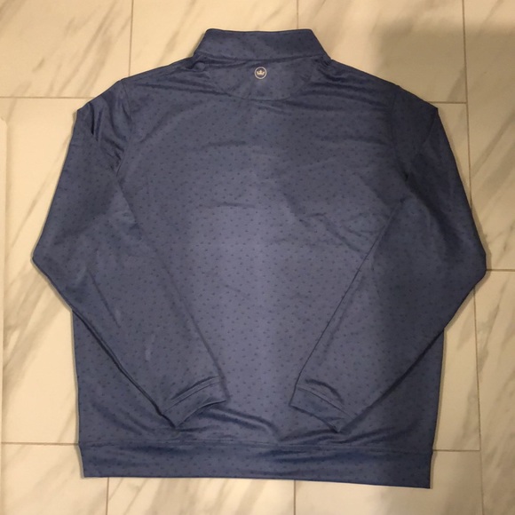 Men’s Peter Millar Perth Performance Quarter Zip Sweatshirt - Picture 4 of 4